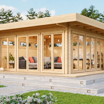 Gartenhausfabrik Gartenlounge Mila 44, Dicke 44 mm