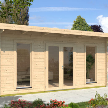 Gartenhausfabrik Gartenlounge Nils 44, Dicke 44 mm
