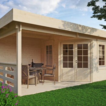 Gartenhausfabrik Gartenhaus Nora 44 D, Dicke 44 mm