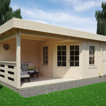 Gartenhausfabrik Gartenhaus Nora 44 E, Dicke 44 mm