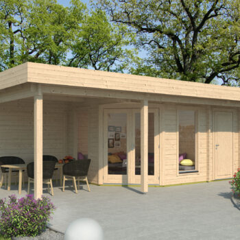 Gartenhausfabrik Gartenhaus Nora 44 H, Dicke 44 mm
