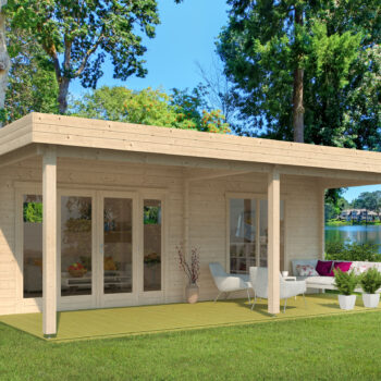 Gartenhausfabrik Gartenlounge Oskar 70, Dicke 70 mm