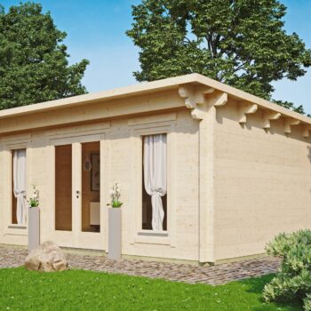 Gartenhausfabrik Gartenhaus Jacob 70 G, Dicke 70 mm
