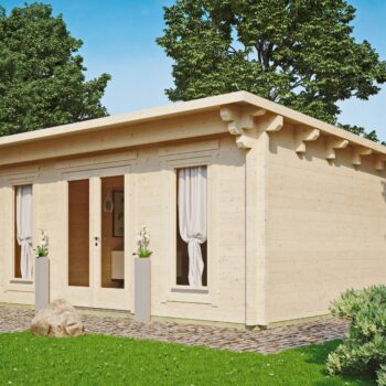 Gartenhausfabrik Gartenhaus Jacob 90 G, Dicke 90 mm