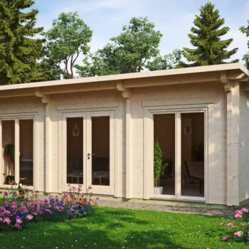 Gartenhausfabrik Gartenhaus Jacob 90 H, Dicke 90 mm