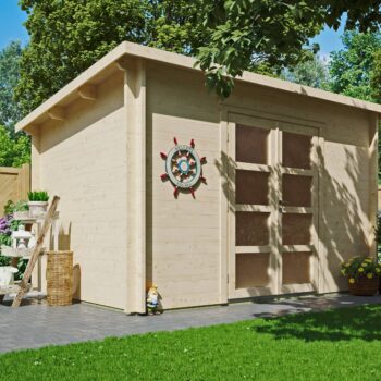 Gartenhausfabrik Gartenhaus Max 44 E, Dicke 44 mm