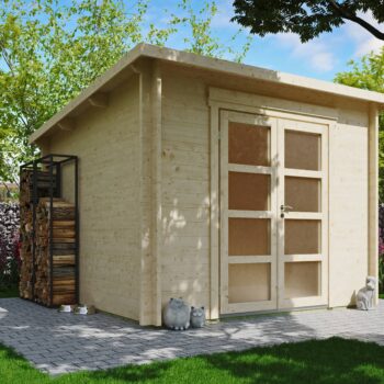 Gartenhausfabrik Gartenhaus Max 44 F, Dicke 44 mm