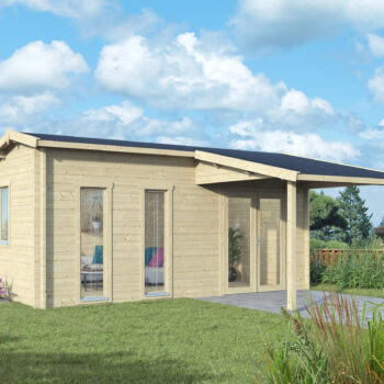 Gartenhausfabrik Gartenhaus Ramon 44, Dicke 44 mm