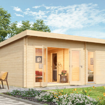 Gartenhausfabrik Gartenhaus Rita 44, Dicke 44 mm