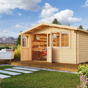 Gartenhausfabrik Gartenhaus Robert 44, Dicke 44 mm