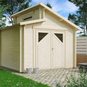 Gartenhausfabrik Gartenhaus Varianta 44 B, Dicke 44 mm