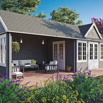 Gartenhausfabrik Teehaus Westminster 70, Dicke 70 mm