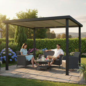 Gartenhausfabrik Nexus 2,94 m x 2,94 m 8,6 m2 Pfostenstärke 9,7 cm