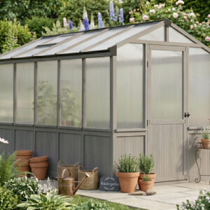 Gartenhausfabrik Natura 5,60 m2 Zedernholz 60 x 60 mm Eckpfosten