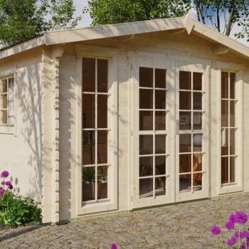 Gartenhausfabrik Gartenhaus Enrico 40 B, Satteldach, Dicke 40 mm
