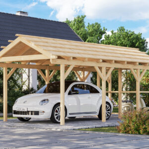 Gartenhausfabrik Fjordholz Carport X1S Plus, Dicke 18 mm