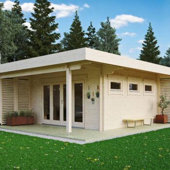 Gartenhausfabrik Gartenhaus Sandra 44 G, Dicke 44 mm