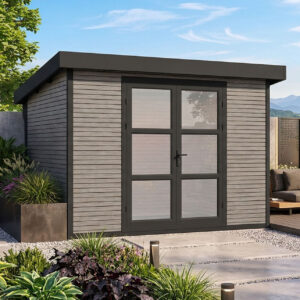 Gartenhausfabrik FineLine 5,8 m2, Dicke 28 mm