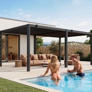 GFP Pergola ZENO 7035, 670x337 cm, Stahl